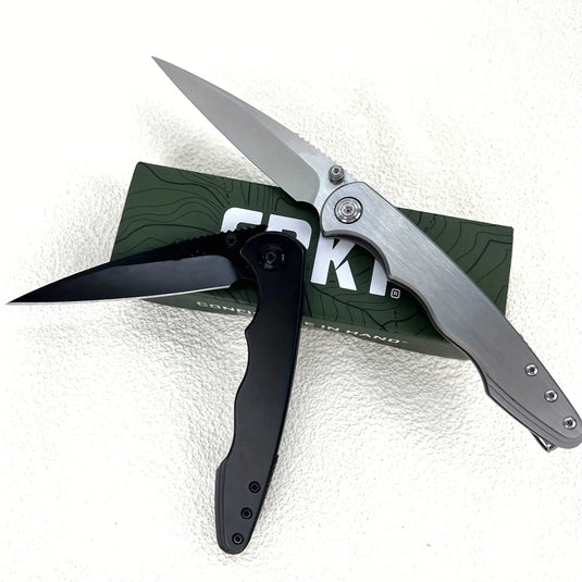 Outdoor camping folding knife knife fruit knife multi-purpose knife pocket knife Carving knife box packing