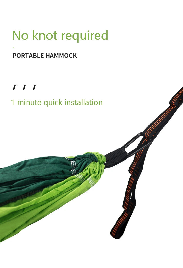 Load image into Gallery viewer, Double Mosquito Net Hammock, Outdoor Camping, Anti-Rollover, Oversized Umbrella Cloth, Anti-Rollover Cloth, 300 × 200cm
