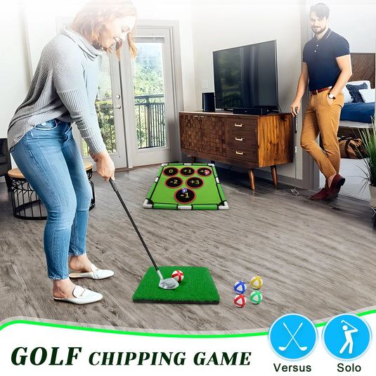 Golf Chipping Net Yard Game – Portable Backyard Golf Fun for All Skill Levels