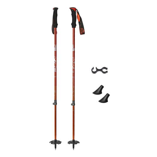 Skiing Pole Adjustable Trekking Poles | Snowboarding Walking Sticks for Mountains