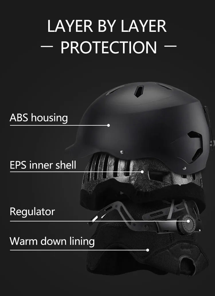 Load image into Gallery viewer, Eastinear-ski Helmet for Men and Women, Ultra-light, Warm, Safety Protection, High Quality, Outdoor, Snowboarding
