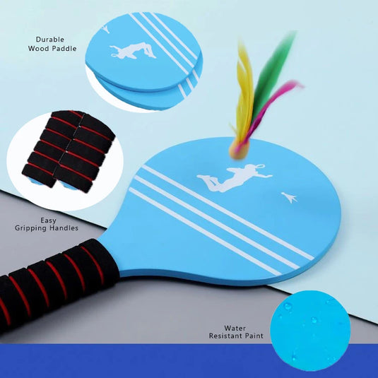 Badminton Set – Indoor/Outdoor Family Fun & Skill Building Toy
