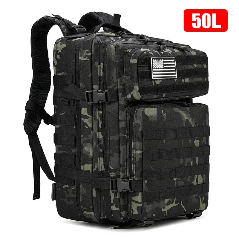 Load image into Gallery viewer, 30L/50L Tactical Backpack | Military Hiking Hunting Rucksack | Trekking Sport Bag
