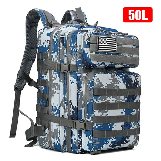 30L/50L Tactical Backpack | Military Hiking Hunting Rucksack | Trekking Sport Bag