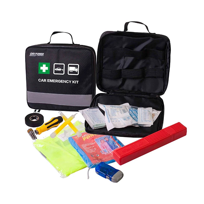 Load image into Gallery viewer, Oripower OEM Car Kit First Aid Complete With Blanket And Neon New Generation Car First Aid Kit Emergency Kit For Car Auto
