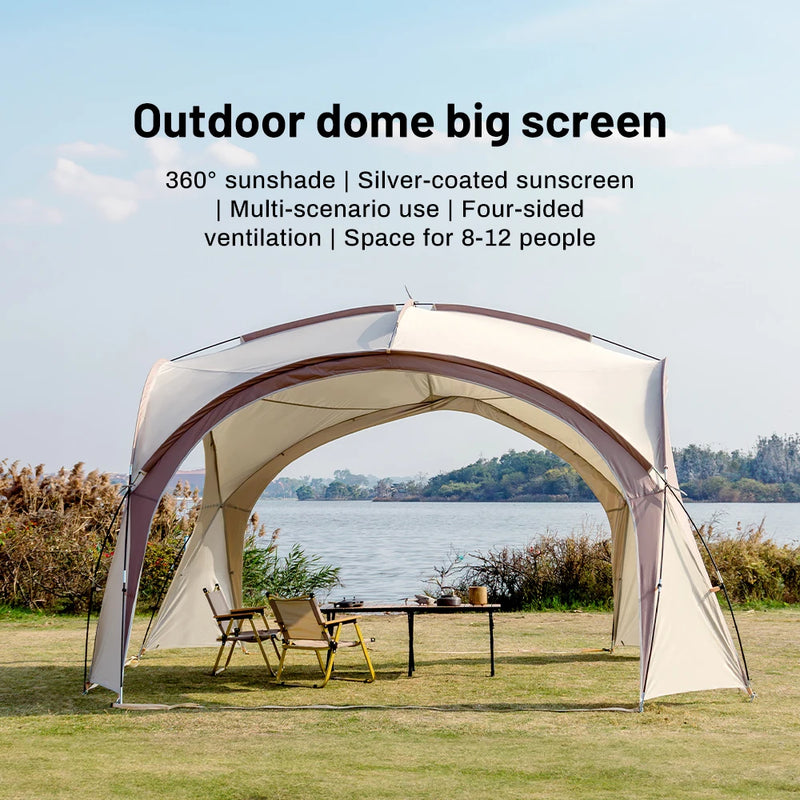 Load image into Gallery viewer, Sonuto Dome Canopy Large Tent – All-Season Sun Shelter with Rainproof Pavilion Design
