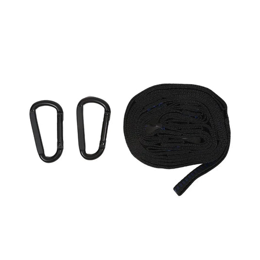 2Pcs Heavy-Duty Hammock Straps – 600lbs Breaking Strength, Adjustable Tree-Friendly Polyester Belts