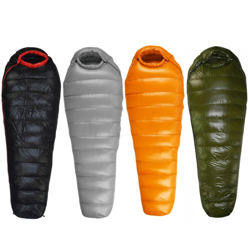 Load image into Gallery viewer, Premium White Goose Down Mummy Sleeping Bag | Super Light | Autumn-Winter
