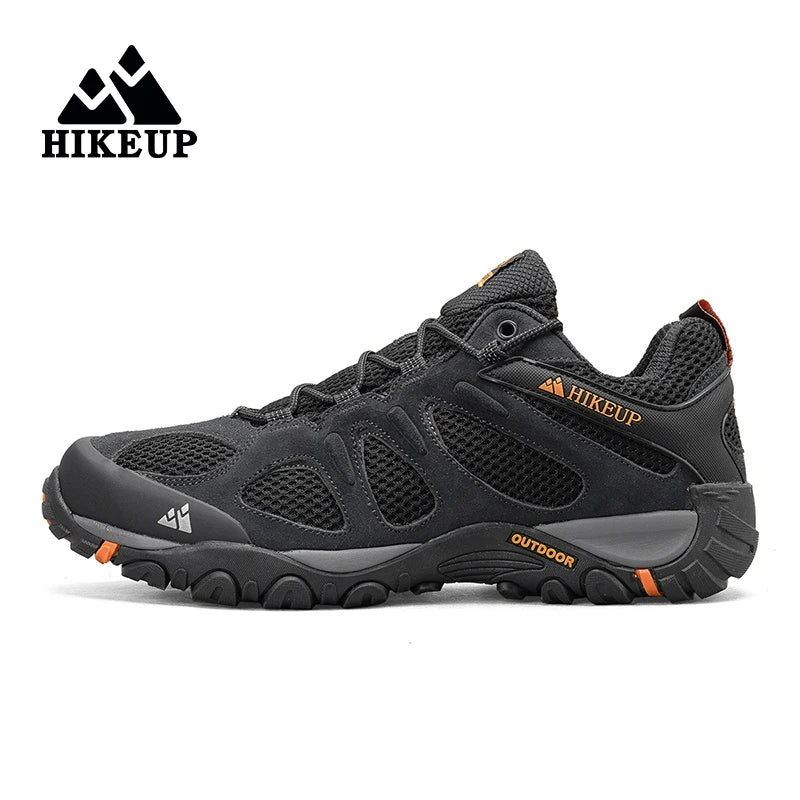 Load image into Gallery viewer, HIKEUP Men’s Breathable Splashproof Hiking Shoes – Versatile Mountain Climbing &amp; Hunting Sneakers
