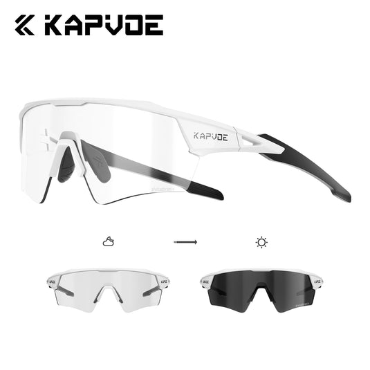 Kapvoe Photochromic Cycling Sunglasses – Adaptive Vision, Elevated Performance