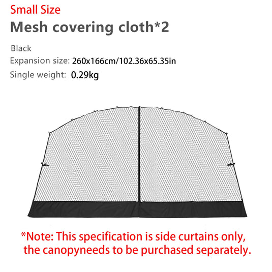 BISINNA Outdoor Dome Tent – Large Silver-Coated Canopy for Garden, Camping, and Family Picnics