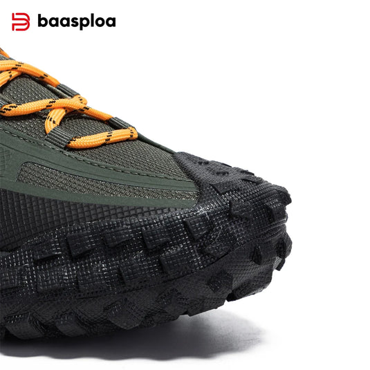 Baasploa Men’s Trail Running Shoes – Superior Grip & All-Terrain Comfort