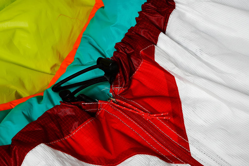 Load image into Gallery viewer, Close-up of a colorful backpack with 3F UL GEAR branding.
