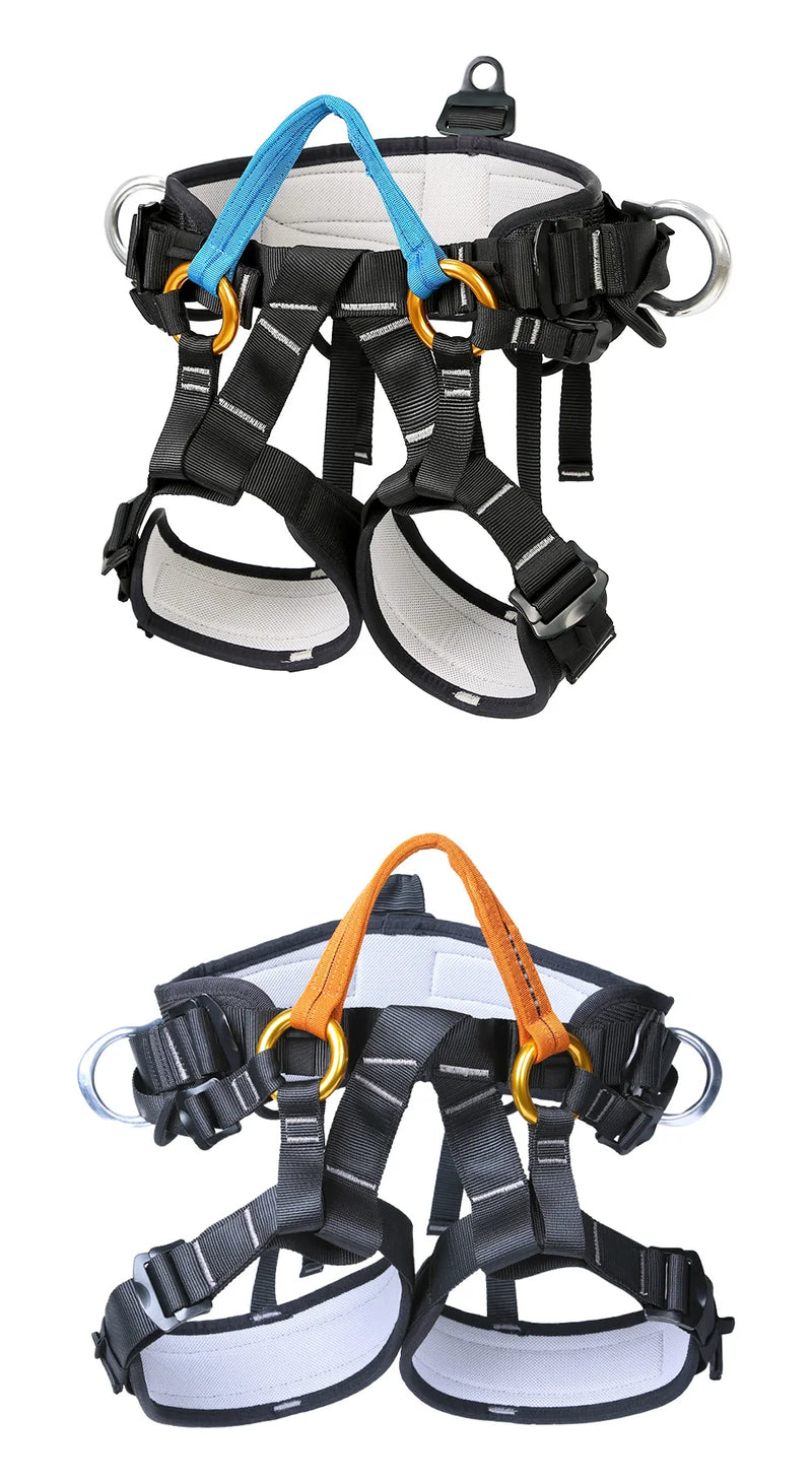 Load image into Gallery viewer, XINDA Camping Outdoor Hiking Rock Climbing Half Body Waist Support Safety Belt Climbing tree Harness Aerial Sports Equipment
