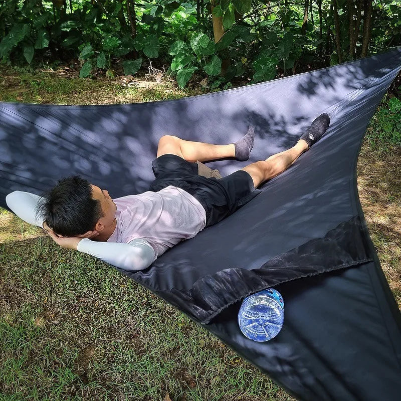 Load image into Gallery viewer, Traveler Triangle Hammock – Heavy-Duty 3-Person Hammock with Tensioner
