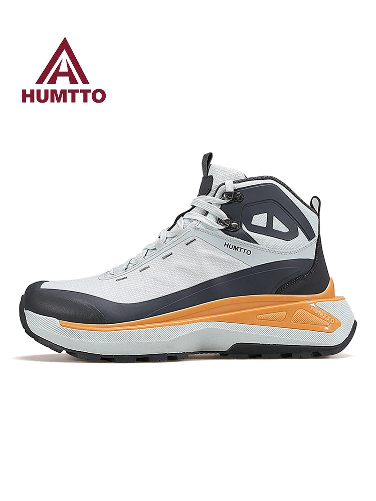Load image into Gallery viewer, HUMTTO Men’s Waterproof Tactical Hiking Boots – Rugged Performance for Trekking, Hunting, and Travel
