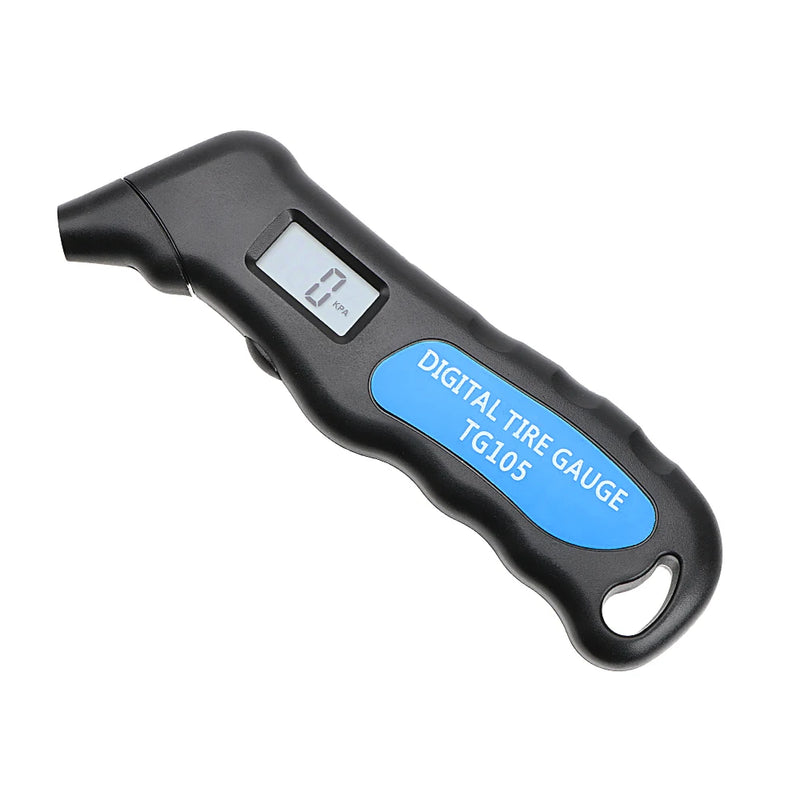 Load image into Gallery viewer, 0-100Psi / 0-7Bar Tyre Pressure Meter Motorcycle Tire Test Gauge Tester TPMS Digital Manometer Bike Car Accessories Universal
