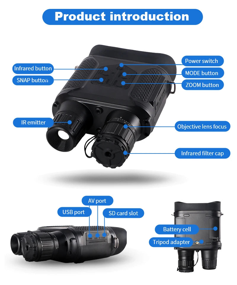 Load image into Gallery viewer, Wifi Hd 1080P Scopes Hunting Night Vision Sight Telescope With LCD Display
