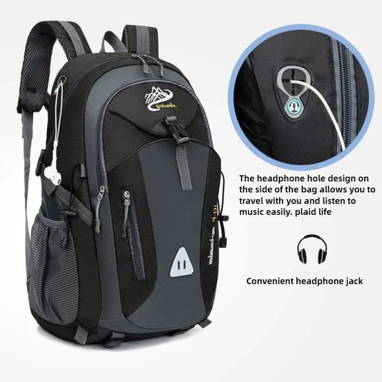 Large Capacity Travel Backpack | Waterproof Hiking Mountaineering Bag | Camping Outdoor Pack