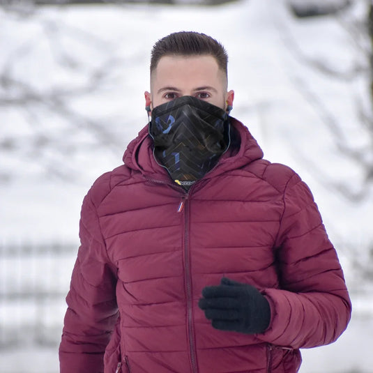 Winter Thermal Fleece Neck Gaiter | Tube Scarf Warm Bandana Snowboard Half Face Cover