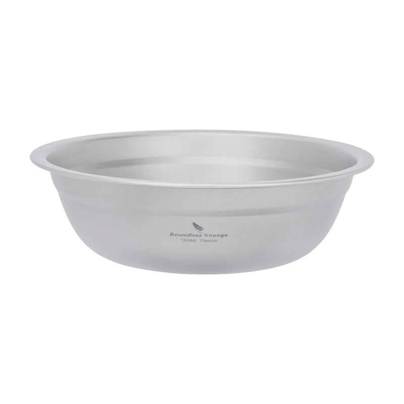 Load image into Gallery viewer, Titanium Camping Plates Bowls Set | Stackable Ultralight Dinnerware | Outdoor Serving Skillet
