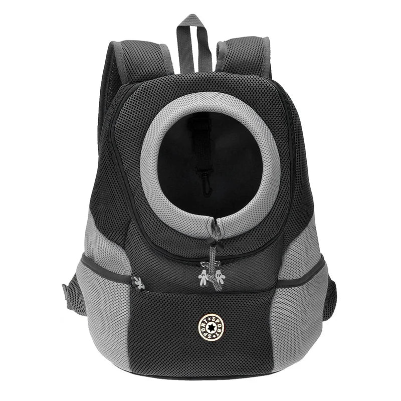 Load image into Gallery viewer, Portable Pet Backpack Chest Carrier Breathable Travel Bag for Small Dogs &amp; Cats
