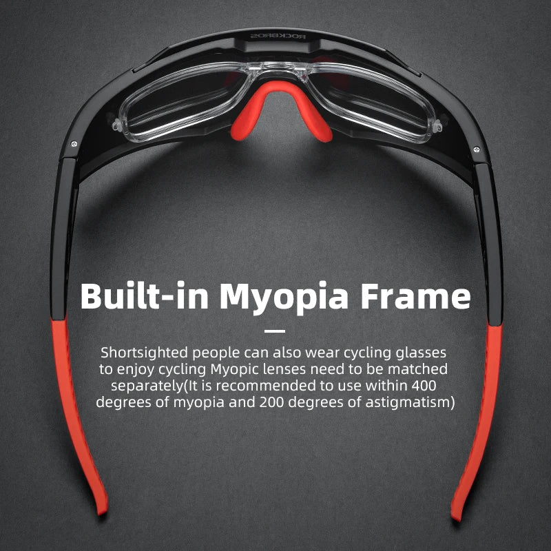 Load image into Gallery viewer, ROCKBROS Photochromic Cycling Glasses – Adaptive Vision, Pro-Level Comfort
