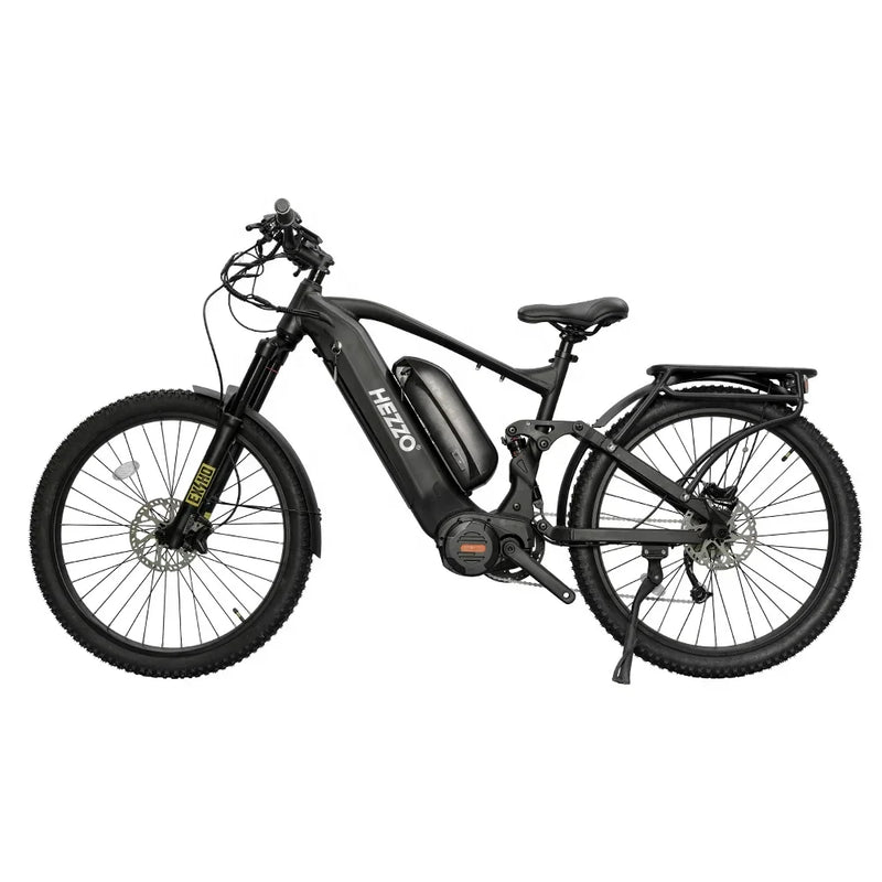 Load image into Gallery viewer, HEZZO Dual Battery Electric Bicycle 52V 1000w BAFANG M620 Mid Drive Ebike 27.5Inch 40Ah LG Mountain Ebike 9 Speed 150km Emtb
