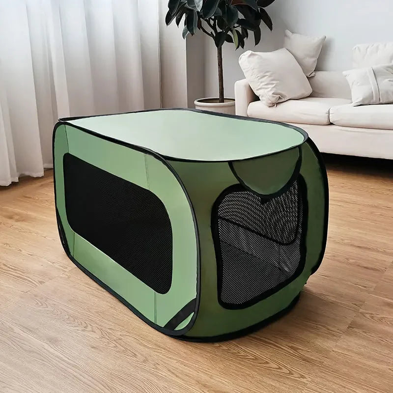 Load image into Gallery viewer, Foldable Dog Travel Tent Portable Oxford Mesh Pet Carrier for All Breeds
