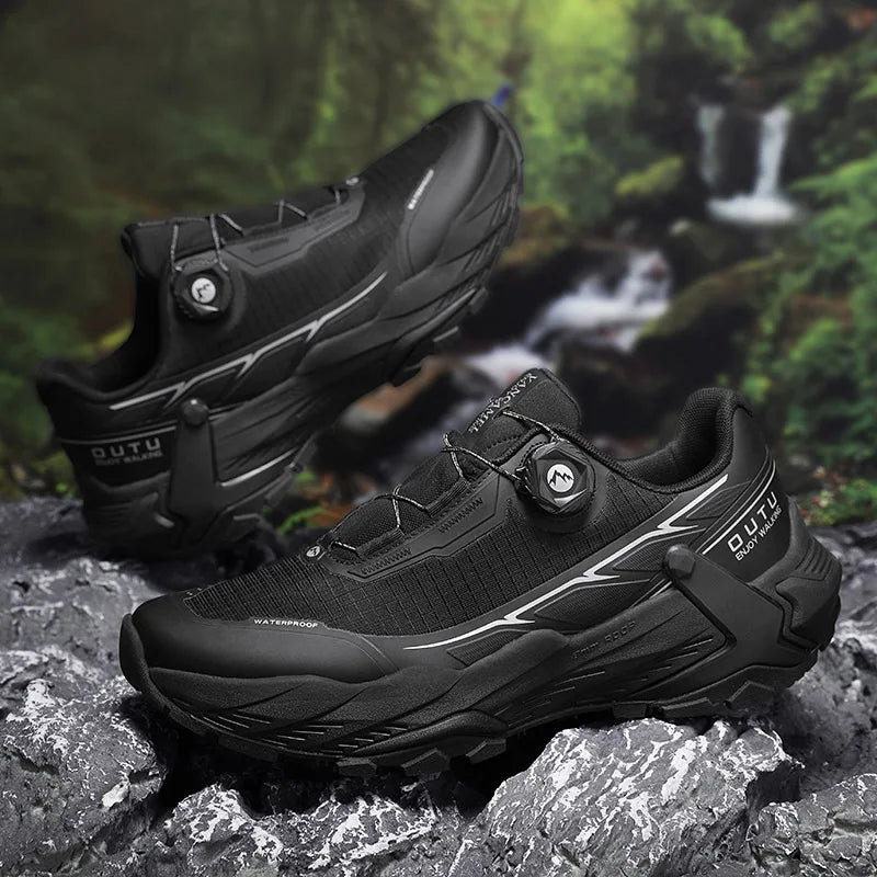 Load image into Gallery viewer, Waterproof Camping Trekking Boots New Hiking Shoes For Men Mountain Mens Sneakers Climbing Sport Anti Slip Man Tactical Shoes
