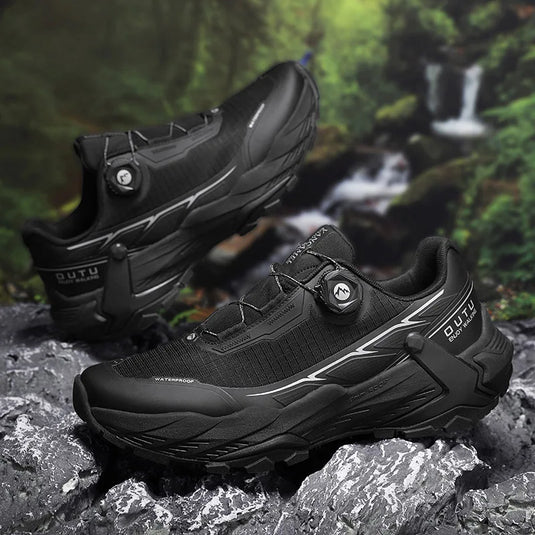 Waterproof Camping Trekking Boots New Hiking Shoes For Men Mountain Mens Sneakers Climbing Sport Anti Slip Man Tactical Shoes