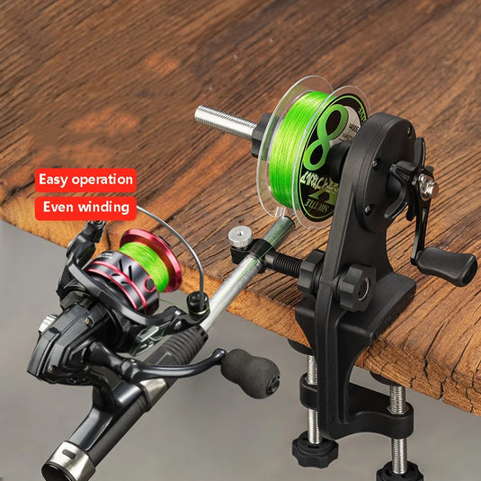 Portable Lightweight Fishing Line Winder Spooler Antirust Sturdy Line Winder Spinning Baitcasting Reel Fishing Tool Accessories