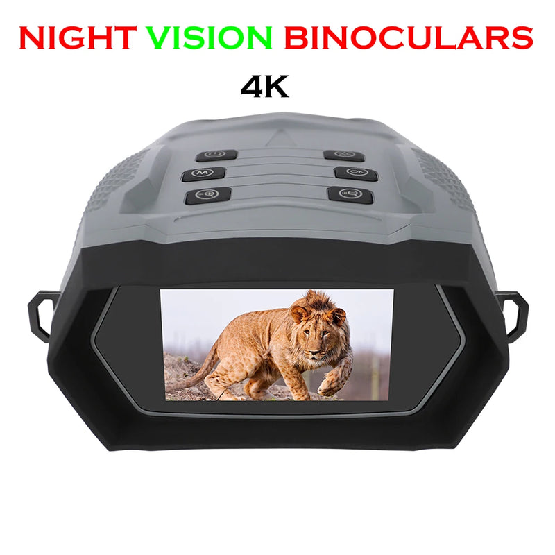 Load image into Gallery viewer, Infrared Digital Night Vision Binoculars, Goggles with Built in Camera, 4K Video Recorder for Hunting, Wildlife Observation
