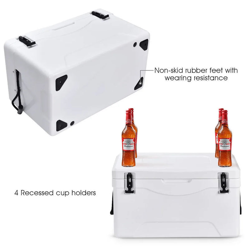 Load image into Gallery viewer, 60L High Quality rotomolded Plastic camping Cooler Box Cute Cooler Box Price Gear Box Cooler
