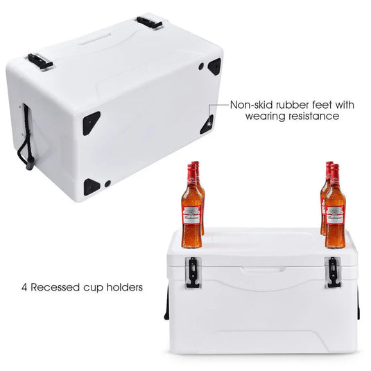 60L High Quality rotomolded Plastic camping Cooler Box Cute Cooler Box Price Gear Box Cooler