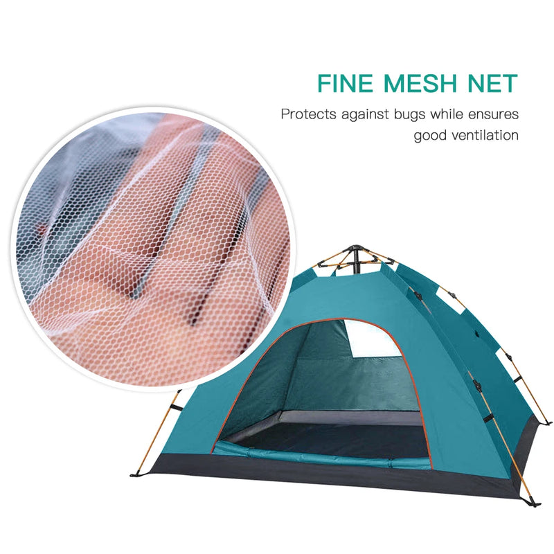 Load image into Gallery viewer, LIXADA Outdoor Pop-Up Tent – Water-Resistant Portable Shelter for Instant Camping Comfort
