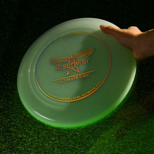 175g Ultimate Night Frisbee – Pro-Grade PE Disc for Outdoor Team Sports & Night Play