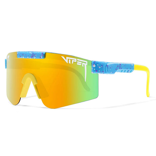 2024 PIT Viper UV400 Cycling Sunglasses – Bold Performance for Outdoor Adventure