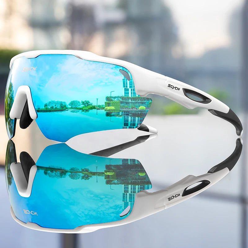 Load image into Gallery viewer, SCVCN UV400 Cycling Sunglasses – Polarized, Photochromic, and Built for Performance
