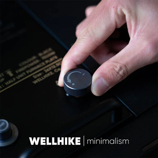 Portable Camping Stove | WELLHIKE IGT Folding Gas Stove with Isobutane Fuel Built-in Ignition