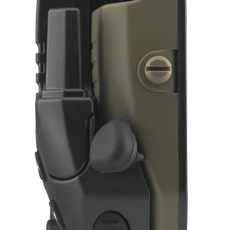 Load image into Gallery viewer, Walkie Talkie Attachment - 22 Channels 3 Miles Range Distance Voice-Activated Handsfree Communication for Shooting earmuffs
