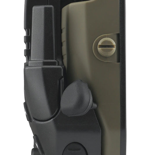 Walkie Talkie Attachment - 22 Channels 3 Miles Range Distance Voice-Activated Handsfree Communication for Shooting earmuffs