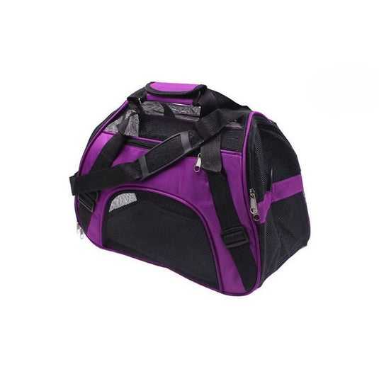 Portable Pet Carrier Bag Soft-Sided Travel Tote for Cats, Dogs & Puppies