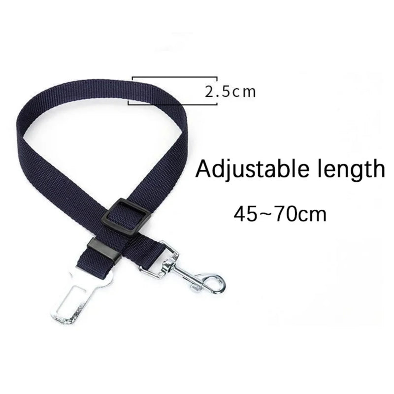 Load image into Gallery viewer, Solid Color Two-in-one Pet Car Seat Belt Nylon Lead Leash Backseat Safety Belt Adjustable Dogs Harness Collar Pet Accessories
