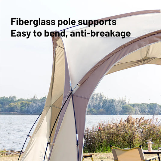 Sonuto Dome Canopy Large Tent – All-Season Sun Shelter with Rainproof Pavilion Design