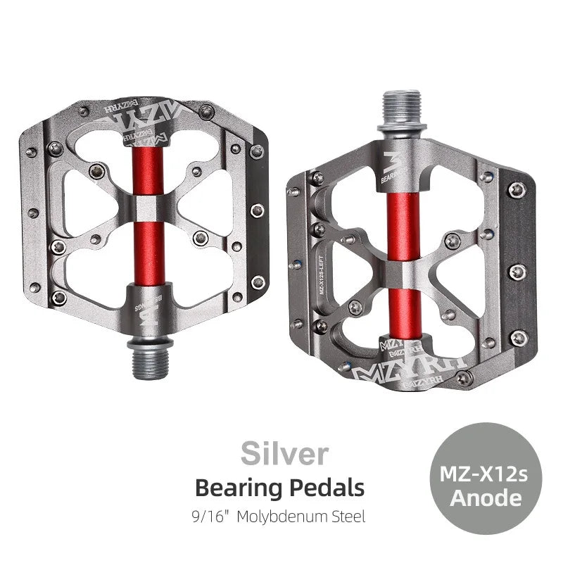 Load image into Gallery viewer, Ultralight 3-Bearing CNC Bicycle Pedals
