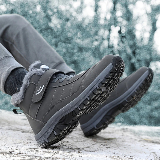 Men's High-Top Winter Mountaineering Snow Boots