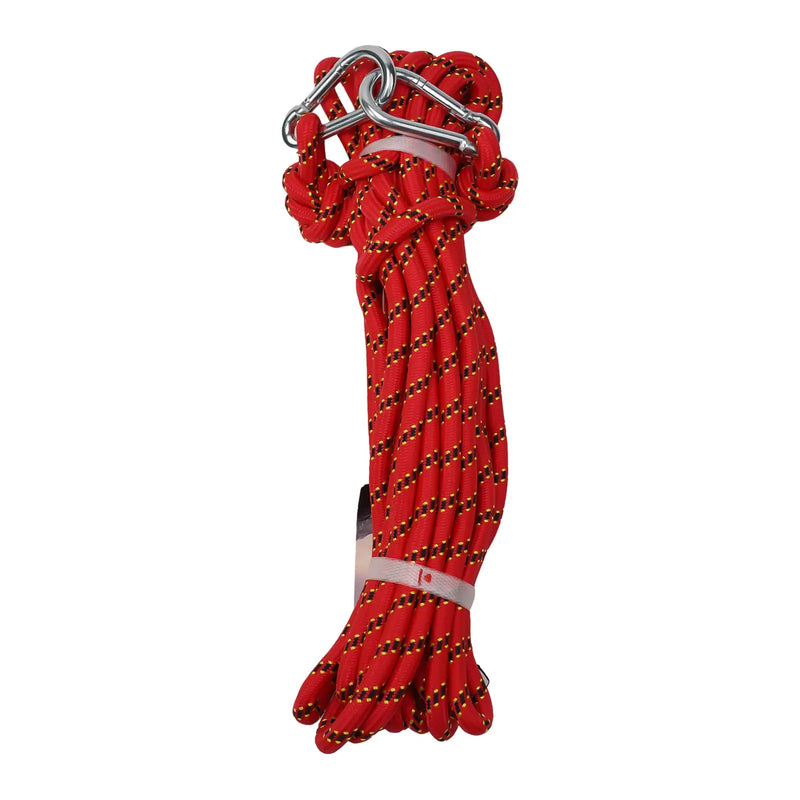 Load image into Gallery viewer, Safety Rope Rock Climbing Rope 10M 10mm Equipment Polyester Red/Bule Static Thick Knit Tree Wall High Performance
