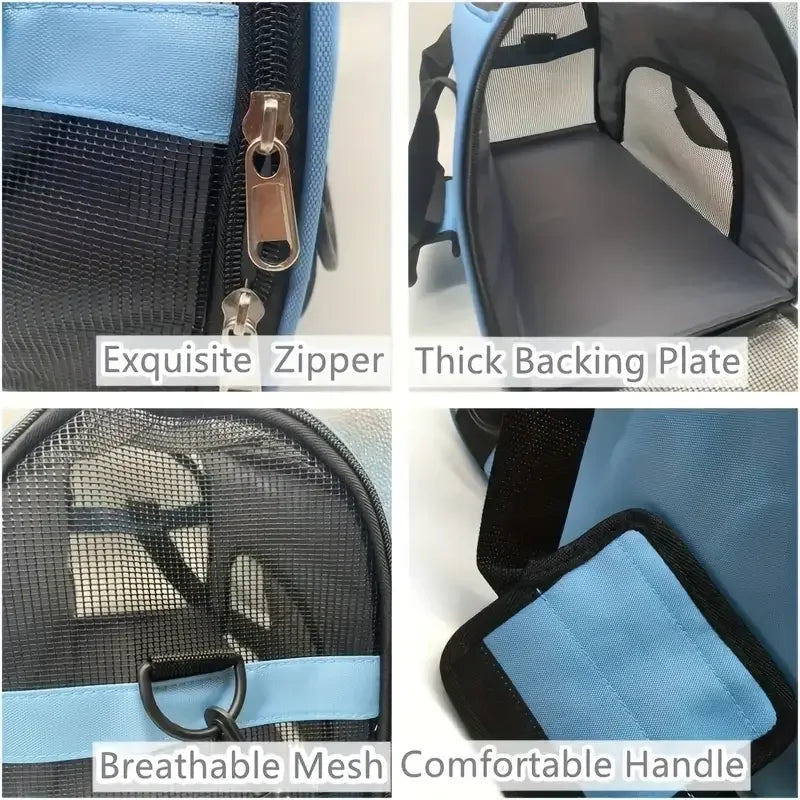 Load image into Gallery viewer, Portable Pet Carrier Bag Soft-Sided Travel Tote for Cats, Dogs &amp; Puppies
