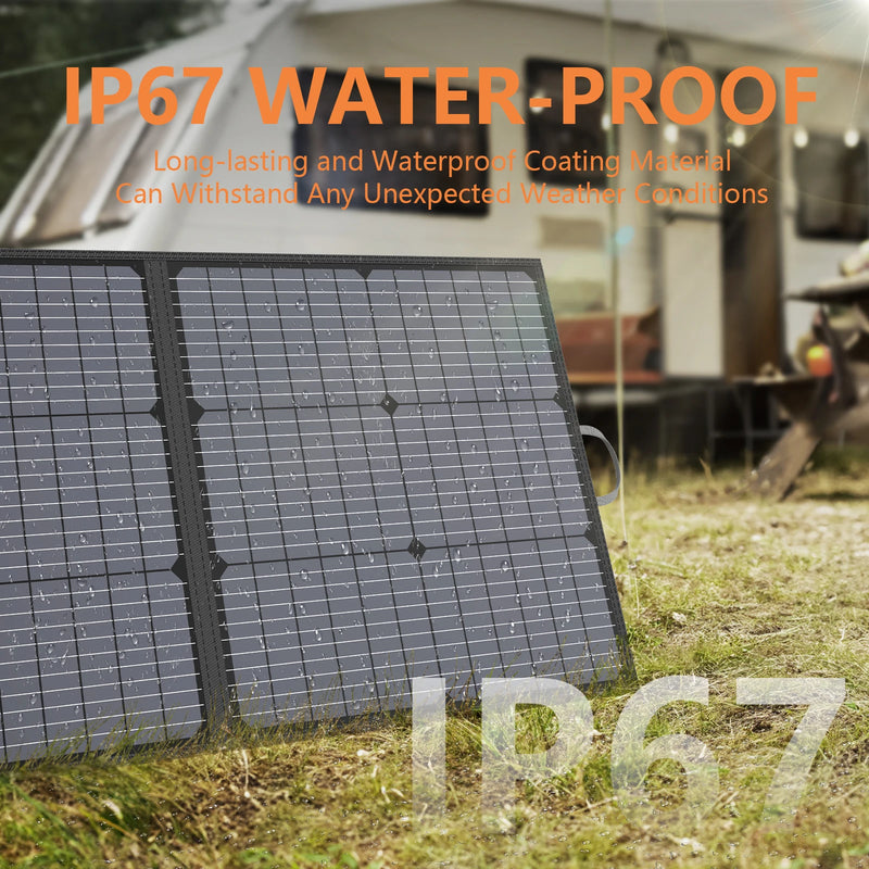 Load image into Gallery viewer, 220W Foldable Solar Panel Kit | 40V Portable Solar Charger | Compatible with Jackery Bluetti EcoFlow
